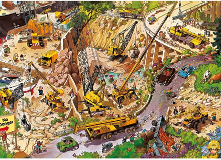 HEYE Puzzle Lamač zámků Tonio 1000 dílků