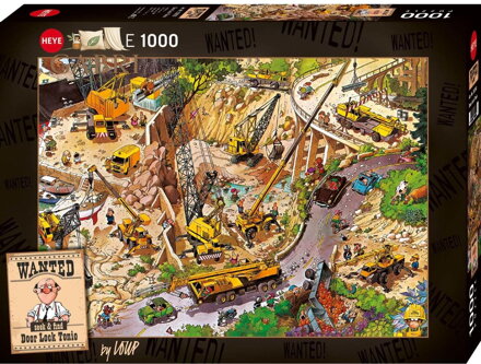 HEYE Puzzle Lamač zámků Tonio 1000 dílků