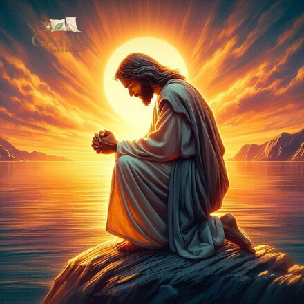 NORIMPEX Diamantové malování Modlící se Ježíš 30x40cm