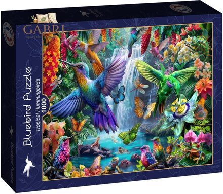BLUEBIRD Puzzle Tropičtí kolibříci 1000 dílků