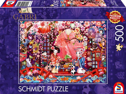 SCHMIDT Puzzle Japonský čajový obřad 500 dílků