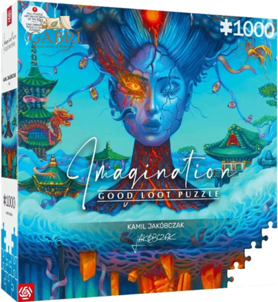 GOOD LOOT Puzzle Imagination: Kamil Jakóbczak - Fudži 1000 dílků