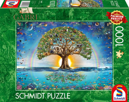 SCHMIDT Puzzle Magický strom života 1000 dílků