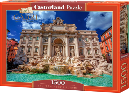 CASTORLAND Puzzle Fontána Di Trevi, Řím 1500 dílků
