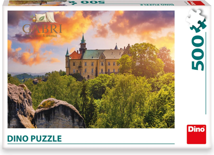DINO Puzzle Hrubá skála 500 dílků