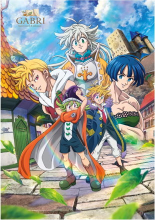 DINO Puzzle Anime: Seven Deadly Sins XL 300 dílků