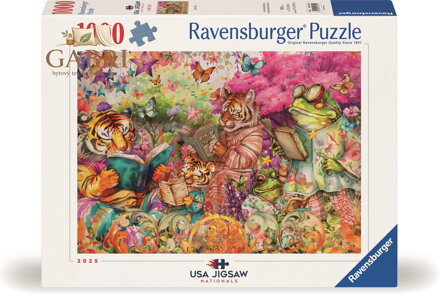 RAVENSBURGER Puzzle Knižní klub 1000 dílků