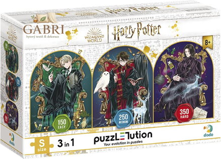 DODO Puzzle Harry Potter: Draco, Harry a Snape 150, 250 a 350 dílků
