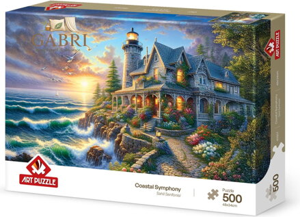 ART PUZZLE Puzzle Pobřežní symfonie 500 dílků