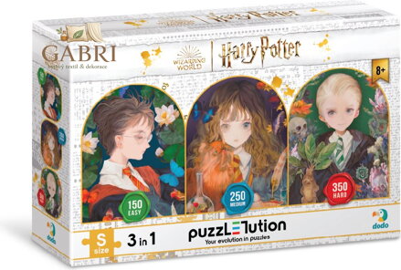 DODO Puzzle Harry Potter: Sny a Fantazie 150, 250 a 350 dílků