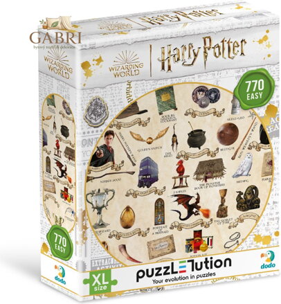 DODO Puzzle Harry Potter: Manuál pro kouzelníky 770 dílků