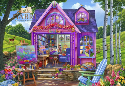 BLUEBIRD Puzzle Studio v chatě 1000 dílků