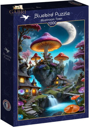 BLUEBIRD Puzzle Hříbkové město 1000 dílků