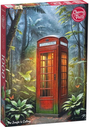 CHERRY PAZZI Puzzle Volání džungle 1000 dílků