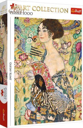 TREFL Puzzle Art Collection: Dáma s vějířem 1000 dílků