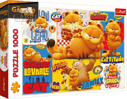TREFL Puzzle Garfield 1000 dílků