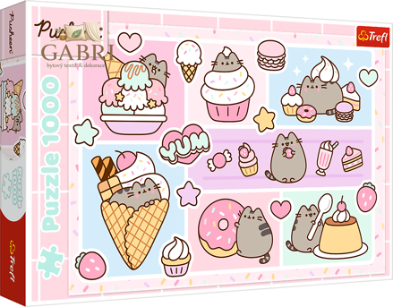 TREFL Puzzle Sladká Pusheen 1000 dílků