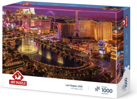 ART PUZZLE Puzzle Las Vegas, USA 1000 dílků