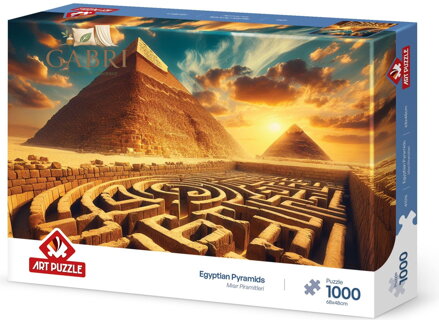 ART PUZZLE Puzzle Egyptské pyramidy 1000 dílků