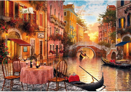 CLEMENTONI Puzzle Kouzlo Benátek 1500 dílků