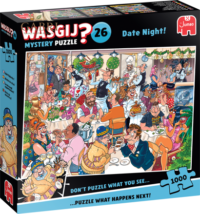 JUMBO Puzzle WASGIJ Mystery 26: Rande 1000 dílků