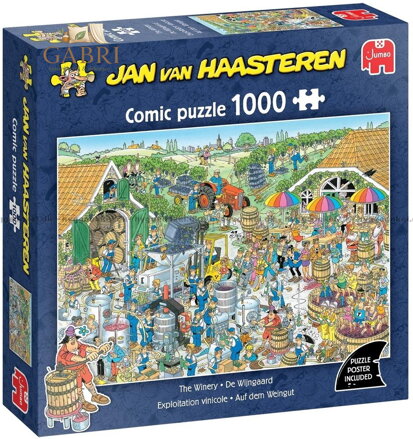 JUMBO Puzzle JvH Vítězné víno 1000 dílků