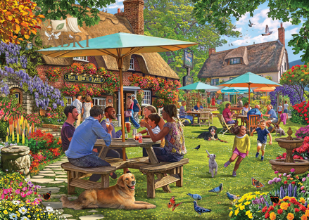 FALCON Puzzle Léto v hospůdce 1000 dílků
