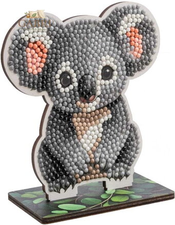 CRYSTAL ART Diamantové malování Na zemi: Koala