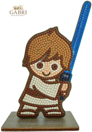 CRYSTAL ART Diamantové malování Star Wars: Luke Skywalker