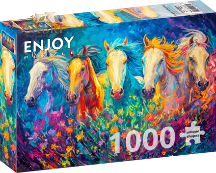 ENJOY Puzzle Jasný cval 1000 dílků
