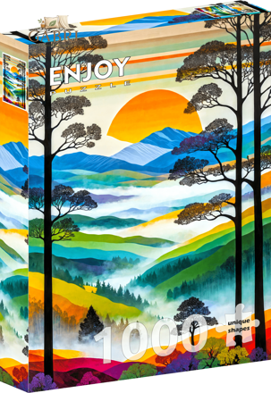 ENJOY Puzzle Horský vánek 1000 dílků
