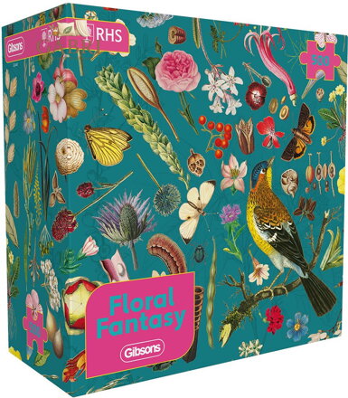 GIBSONS Puzzle Květinová fantazie 500 dílků