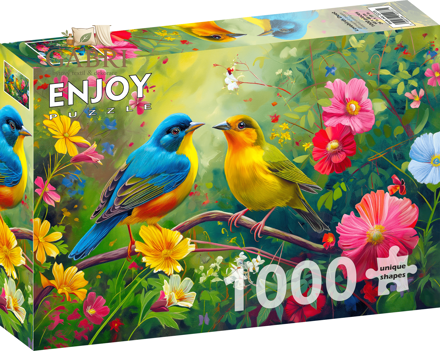 ENJOY Puzzle Zamilovaný duet 1000 dílků