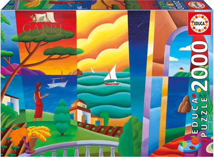 EDUCA Puzzle Čekající Penélope 2000 dílků