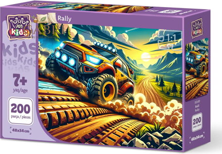 ART PUZZLE Puzzle Rallye 200 dílků