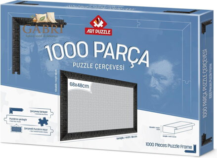 ART PUZZLE Rám na puzzle 68x48cm Black (14616)