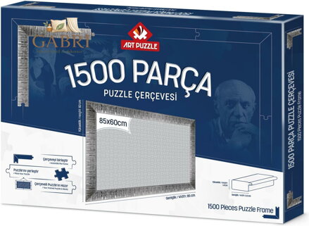 ART PUZZLE Rám na puzzle 85x60cm Silver (14625)