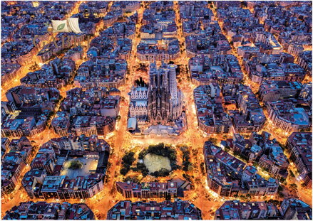 EDUCA Puzzle Barcelona 1500 dílků