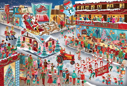 COBBLE HILL Puzzle Santova přehlídka 2000 dílků