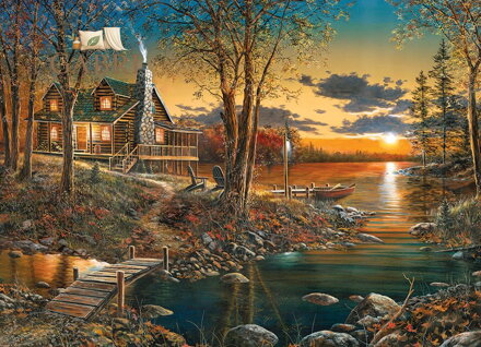 COBBLE HILL Puzzle Pohodlí domova 1000 dílků