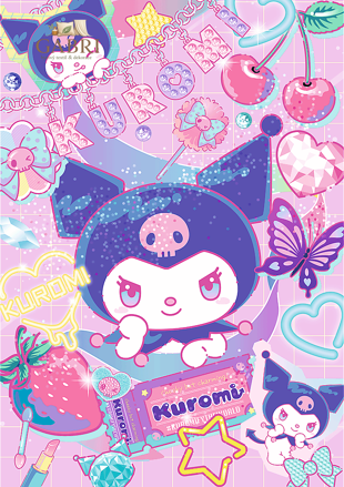 TREFL Puzzle Premium Plus Kuromi 1000 dílků