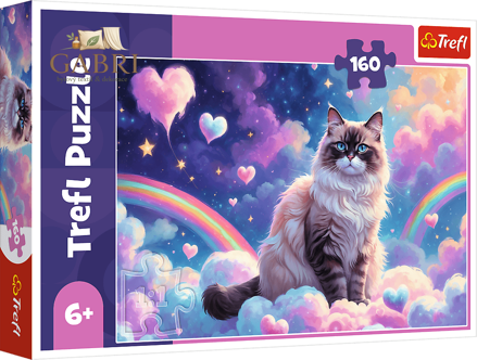 TREFL Puzzle Kočka domácí 160 dílků