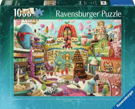 RAVENSBURGER Puzzle Sladká ulice 1000 dílků