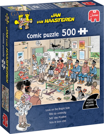 JUMBO Puzzle JvH Podívej se na to z druhé strany 500 dílků