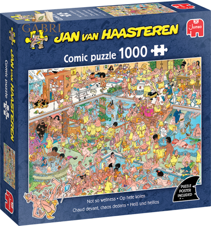 JUMBO Puzzle JvH Tak trochu jiné wellness 1000 dílků