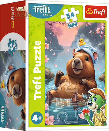 Puzzle Treflíci: Bobr 54 dílků