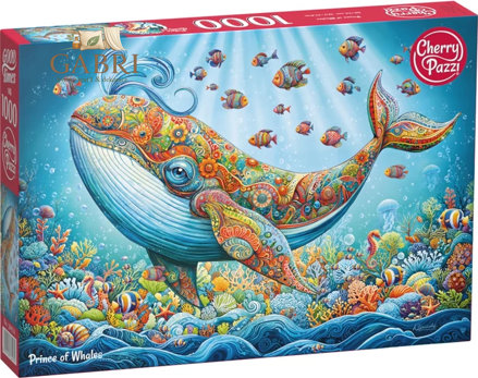 CHERRY PAZZI Puzzle Velrybí princ 1000 dílků