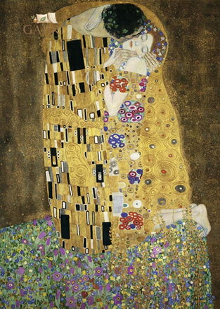 RAVENSBURGER Puzzle Art Collection: Polibek 1000 dílků