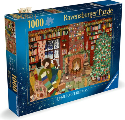 RAVENSBURGER Puzzle Rodinné Vánoce 1000 dílků