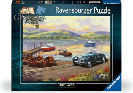 RAVENSBURGER Puzzle Objevování krás jezer 500 dílků